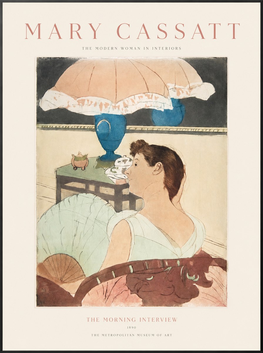 Mary Cassatt The Morning Interview No1 - Poster