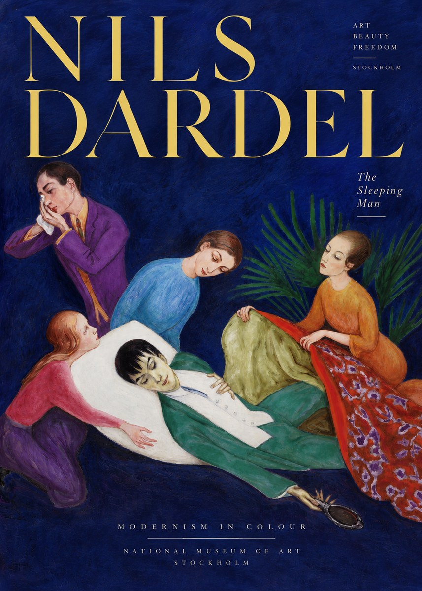 Nils Dardel The Sleeping Man No3 - Poster