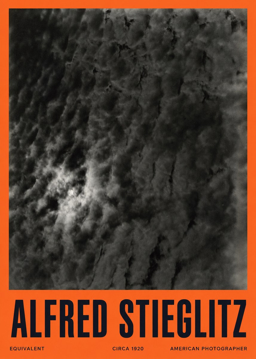 Alfred Stieglitz Equivalent II No2 - Poster
