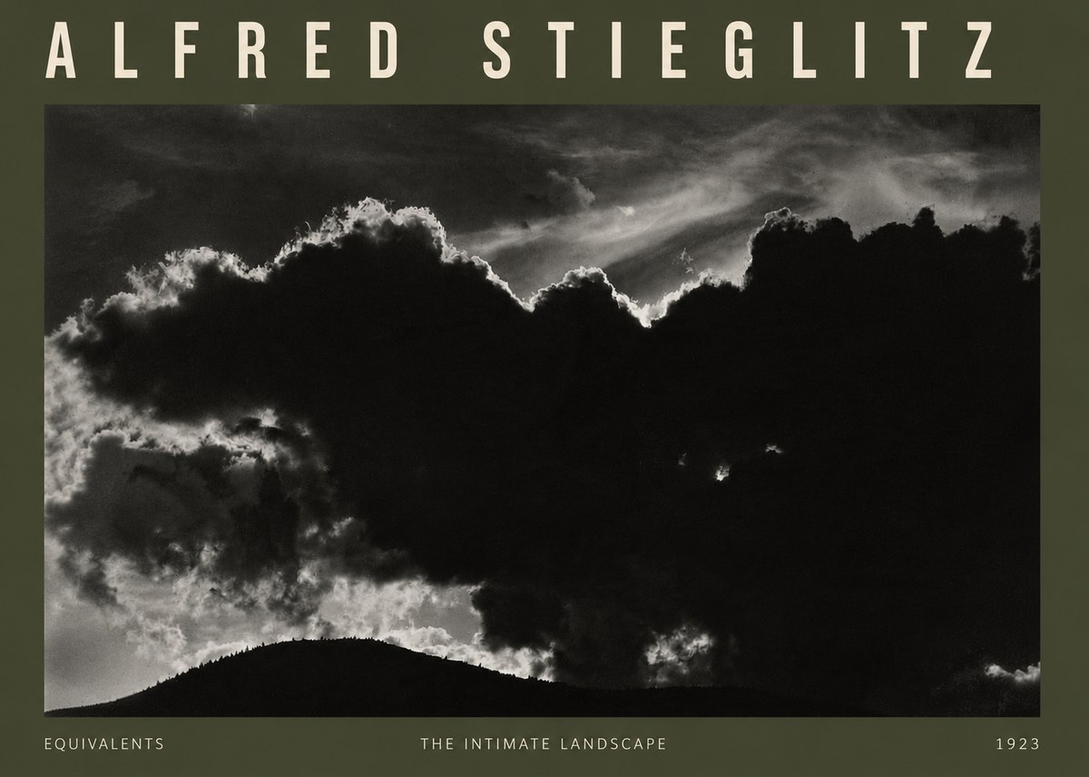 Alfred Stieglitz Equivalents II No5 - Poster