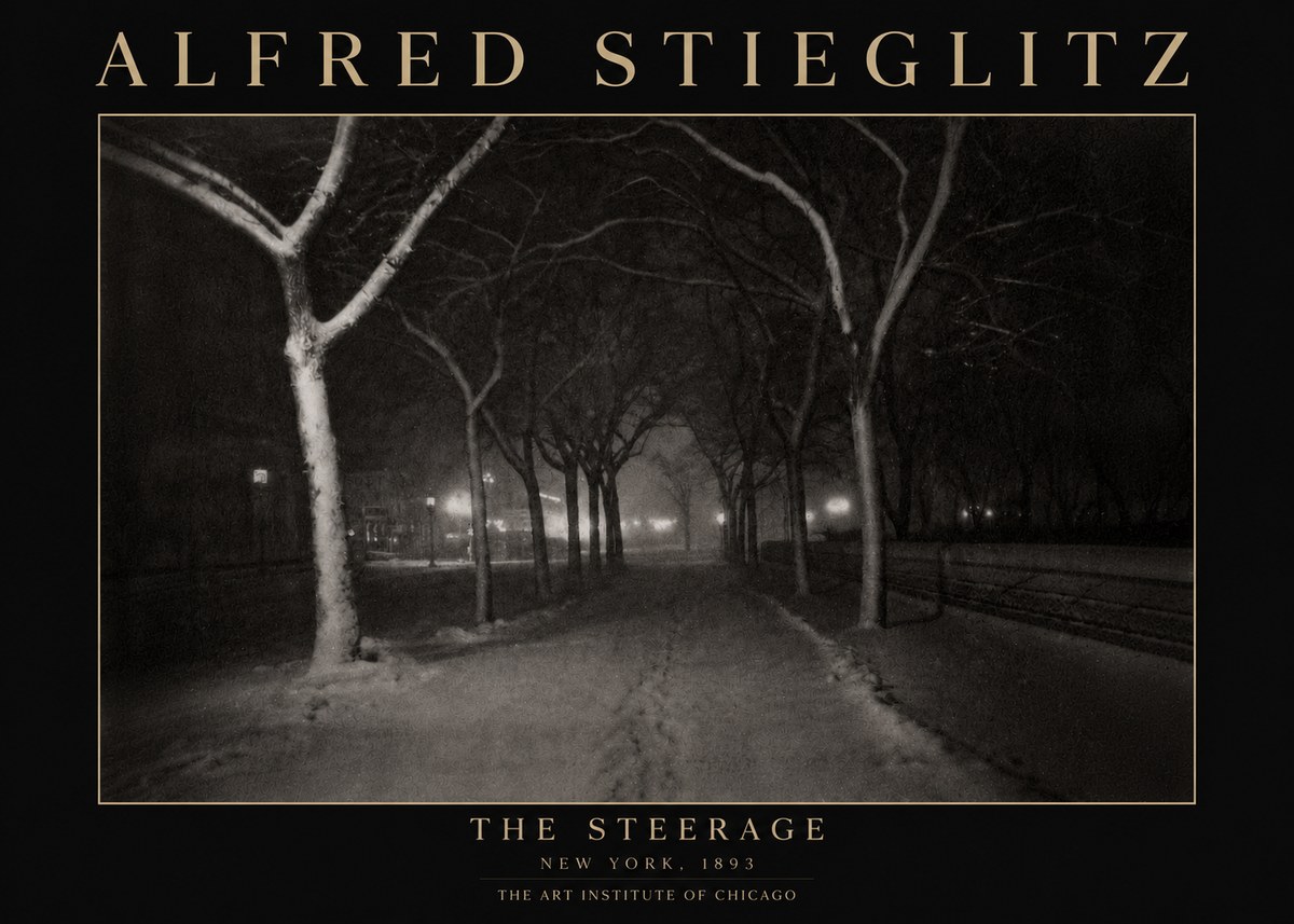 Alfred Stieglitz Winter—fifth Avenue, New York No6 - Poster