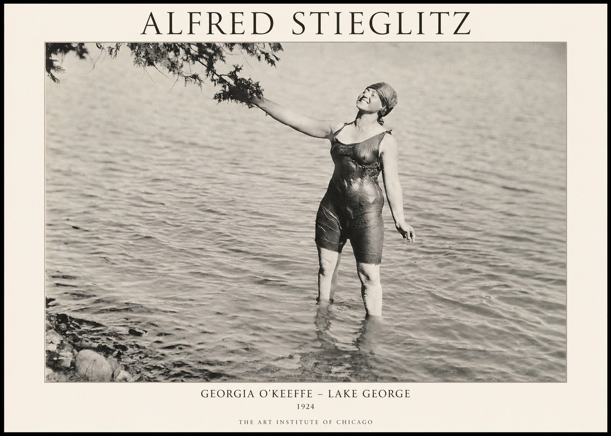 Alfred Stieglitz Lake George No1 - Poster