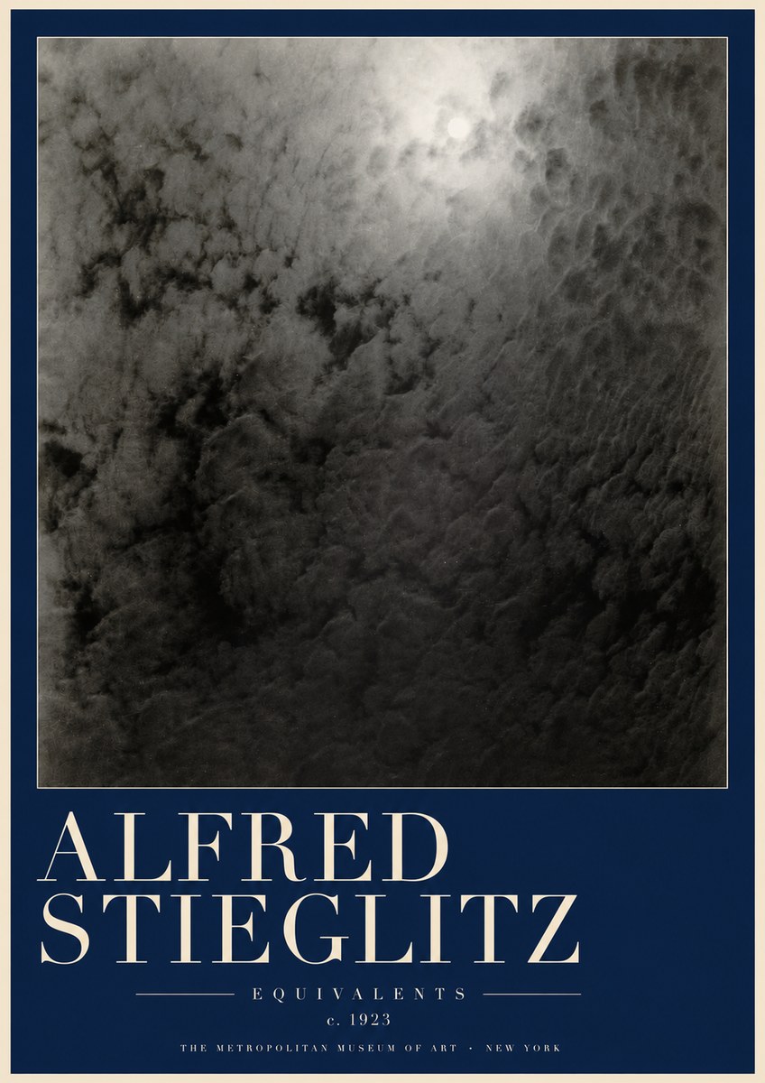 Alfred Stieglitz Equivalents IV No5 - Poster