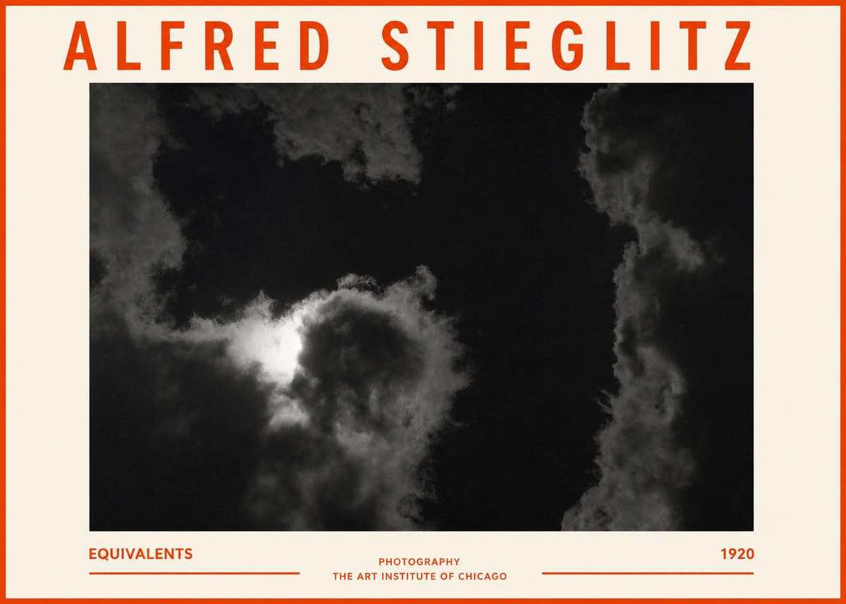 Alfred Stieglitz Equivalents V No2 - Poster