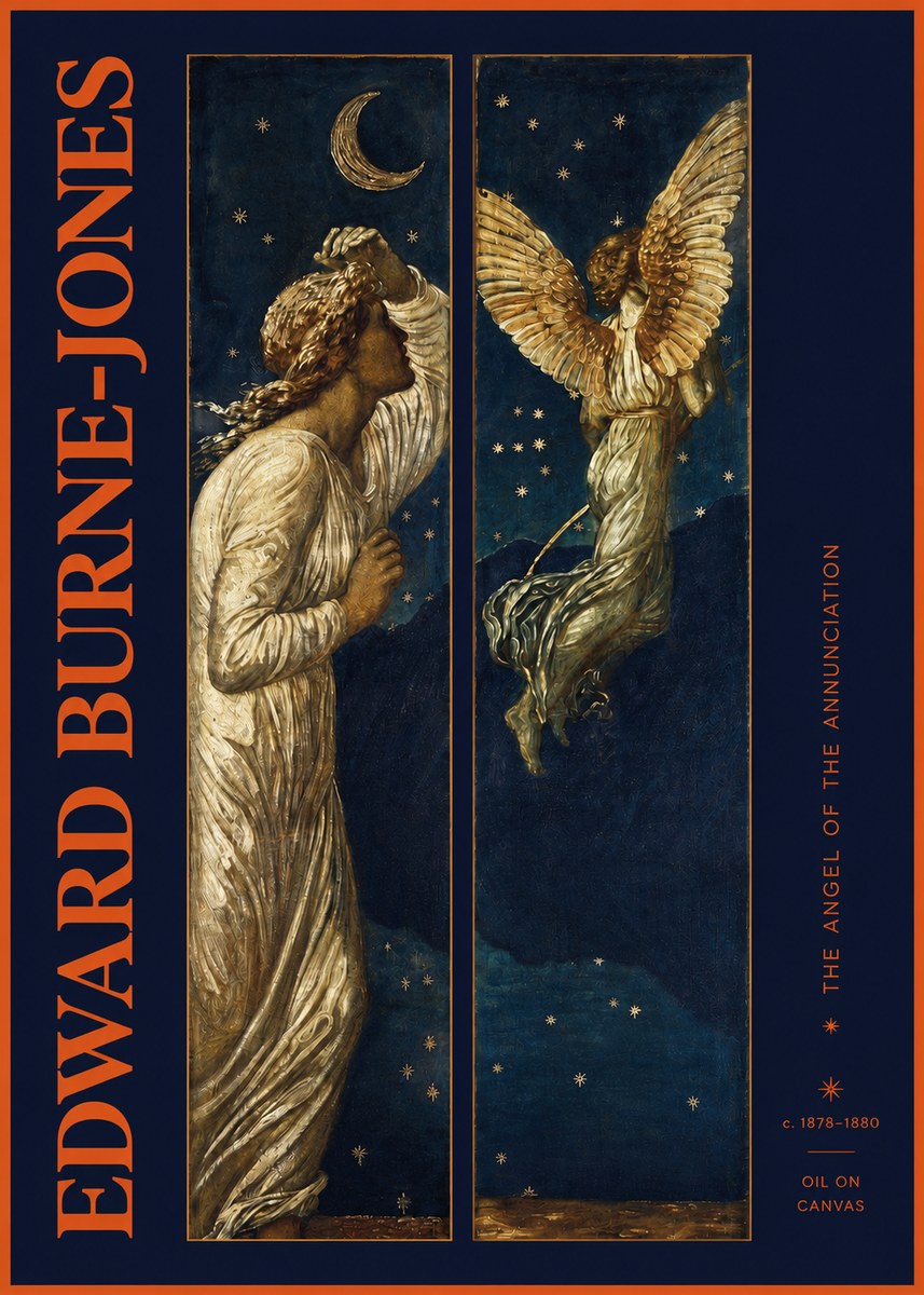 Edward Burne-Jones The Angel of the Annunciation No2 - Poster