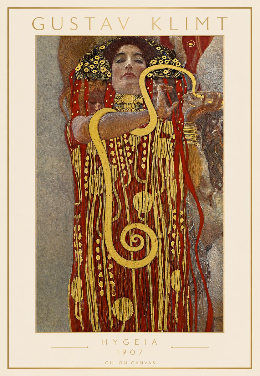 Klimt Hygeia No1 - Poster