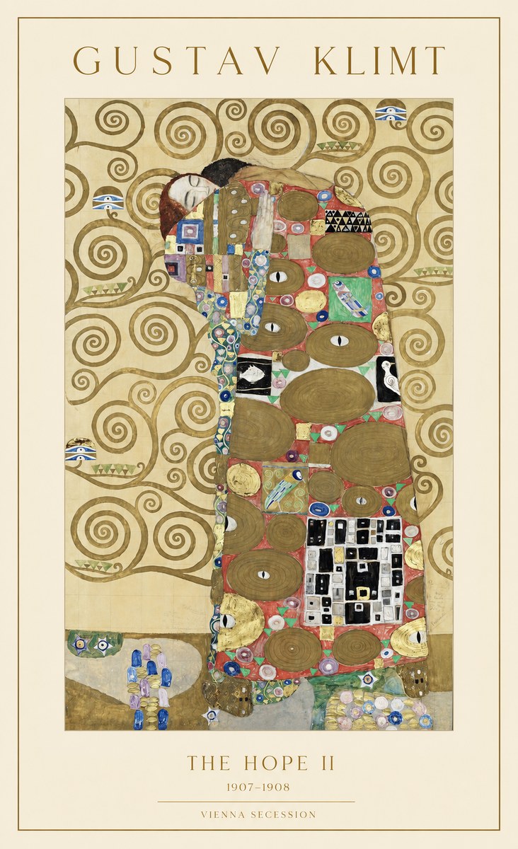Klimt The Hope Ii No1 - Poster