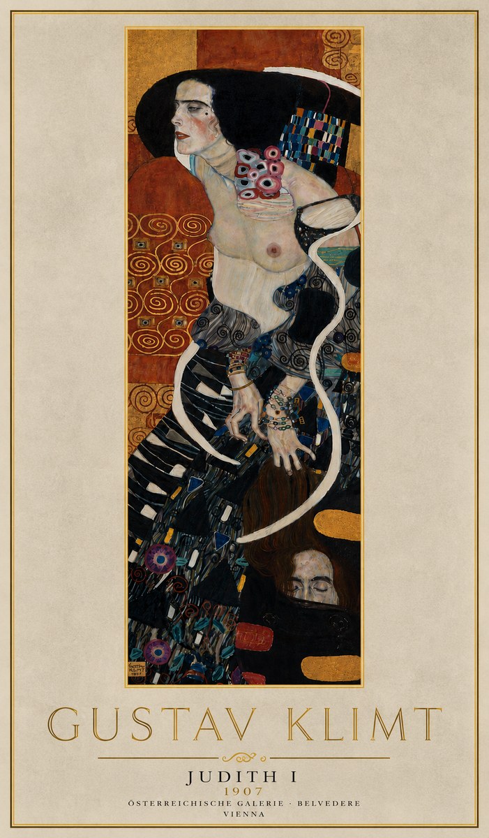 Klimt Judith I No6 - Poster