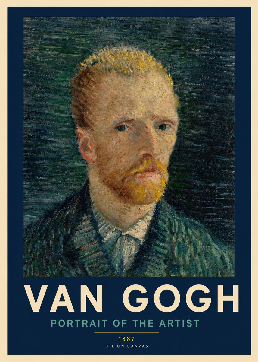 Van Gogh Portrait of the Artist II No2 - Poster