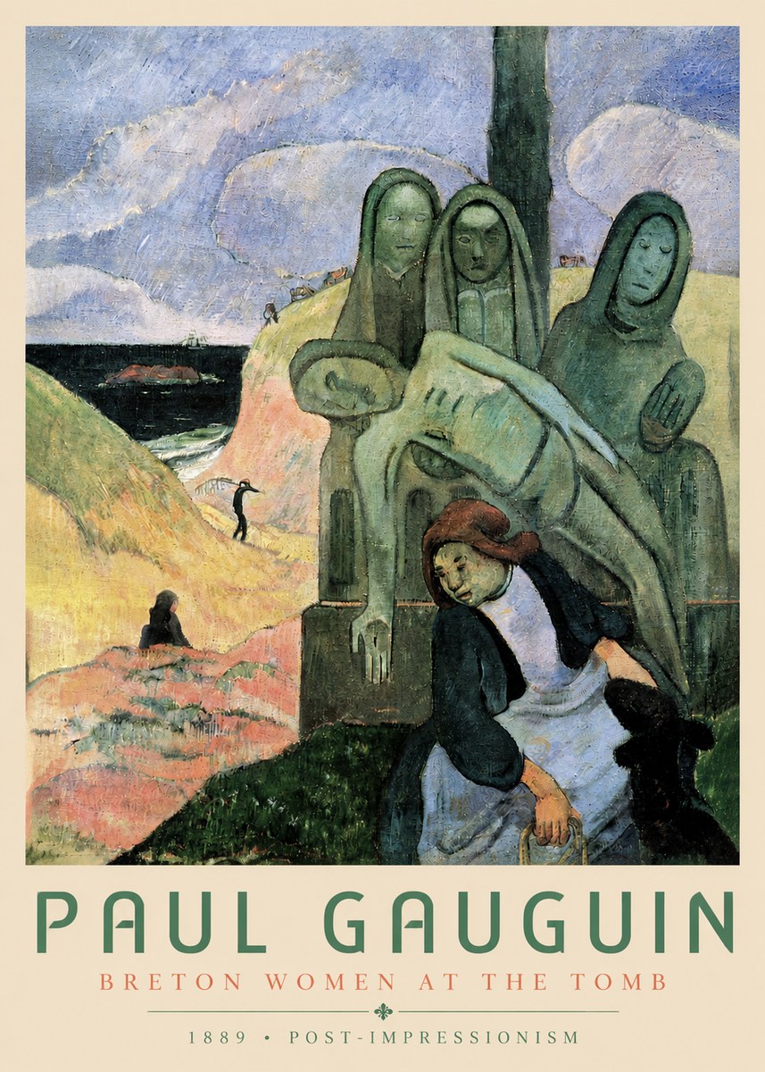 Paul Gauguin The Loss (Te Arii Voyeuse) No4 - Poster