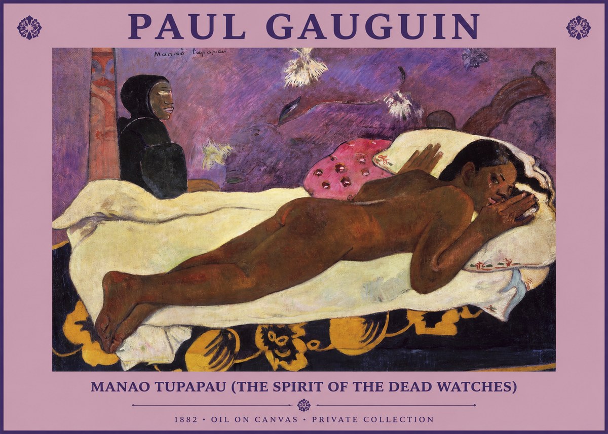 Paul Gauguin Manao Tupapau (the Spirit of the Dead Watches) No1 - Poster