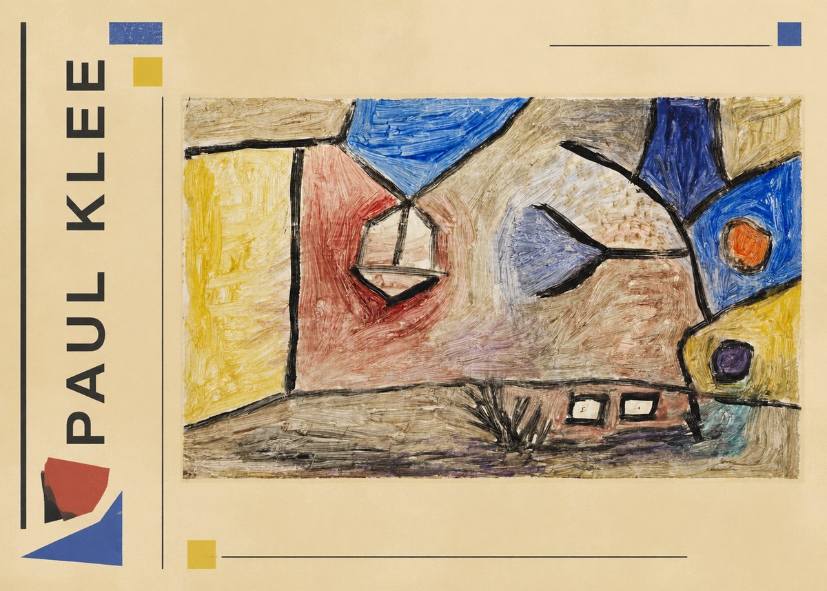 Paul Klee Der Niesen No2 - Poster