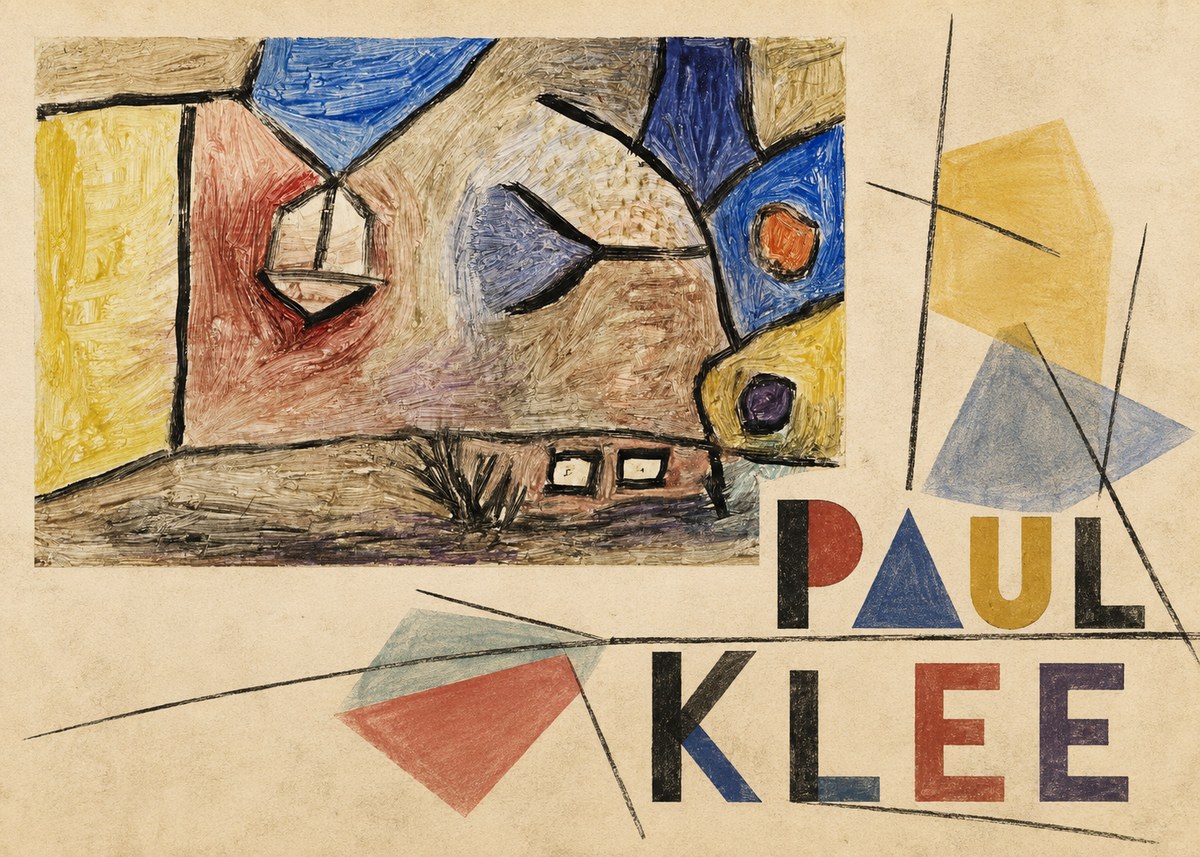 Paul Klee Der Niesen No6 - Poster