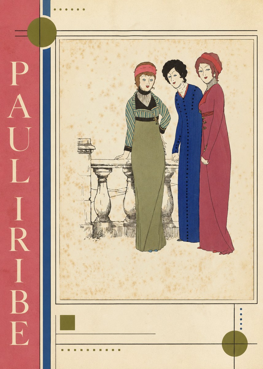 Paul Iribe Fashionable Ladies No3 - Poster
