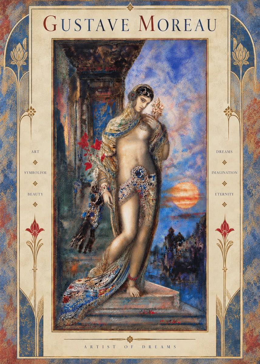 Gustave Moreau Salomé I No6 - Poster