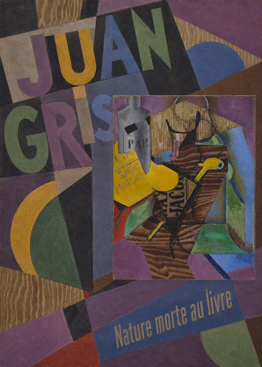 Juan Gris Nature Morte Au Livre No5 - Poster