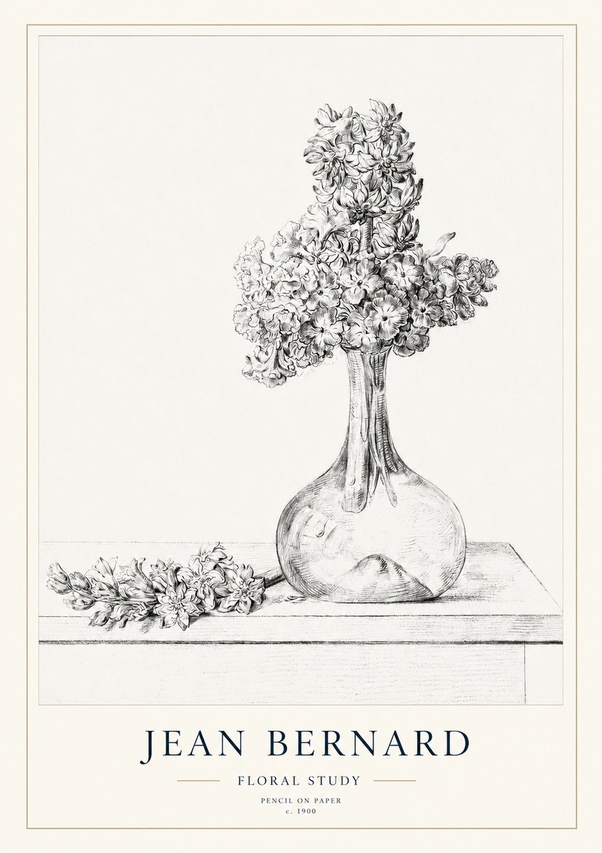 Jean Bernard Spring Blossoms No2 - Poster