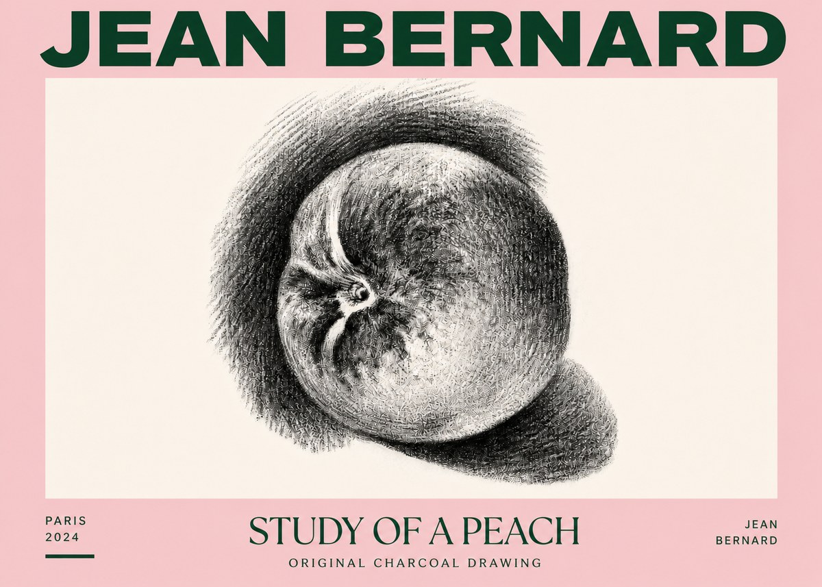 Jean Bernard Still Life Study No5 - Poster