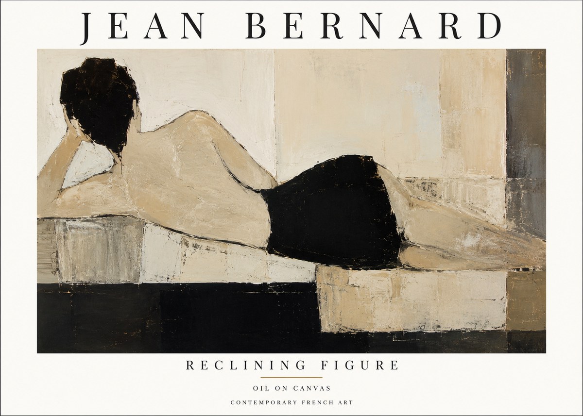 Jean Bernard Study of a Horse VIII No3 - Poster