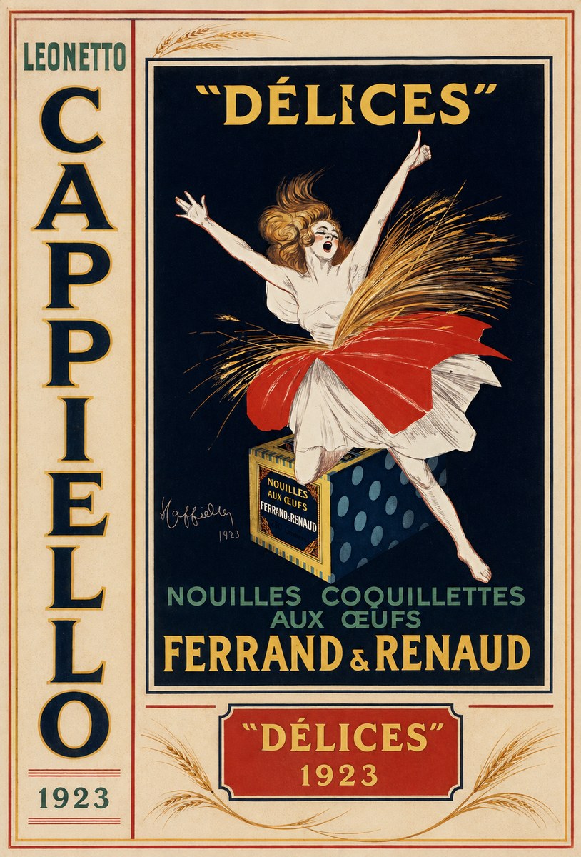 Leonetto Cappiello Délices I No5 - Poster