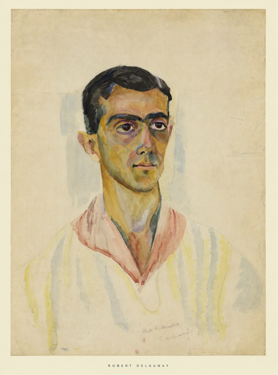 Robert Delaunay Portrait De Léonide Massine No6 - Poster