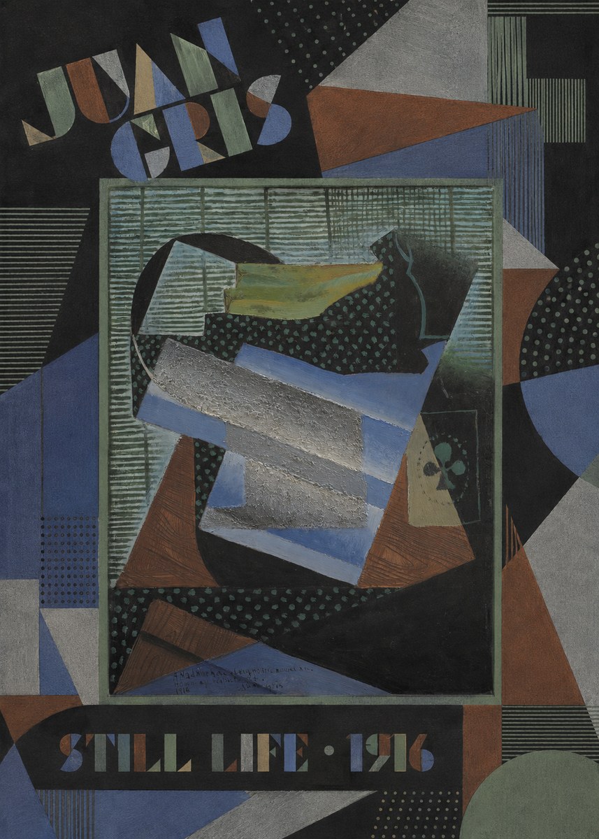 Juan Gris Still Life II No6 - Poster