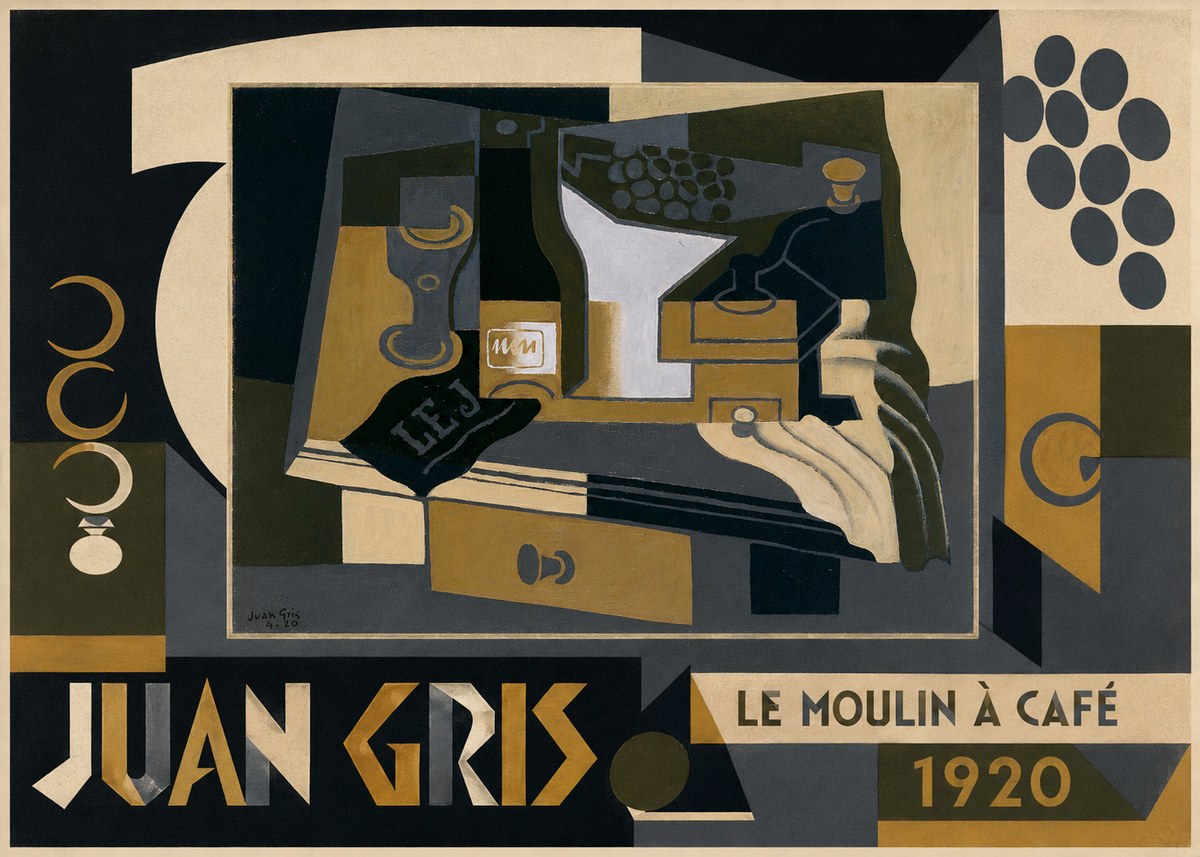 Juan Gris Le Moulin À Café No6 - Poster