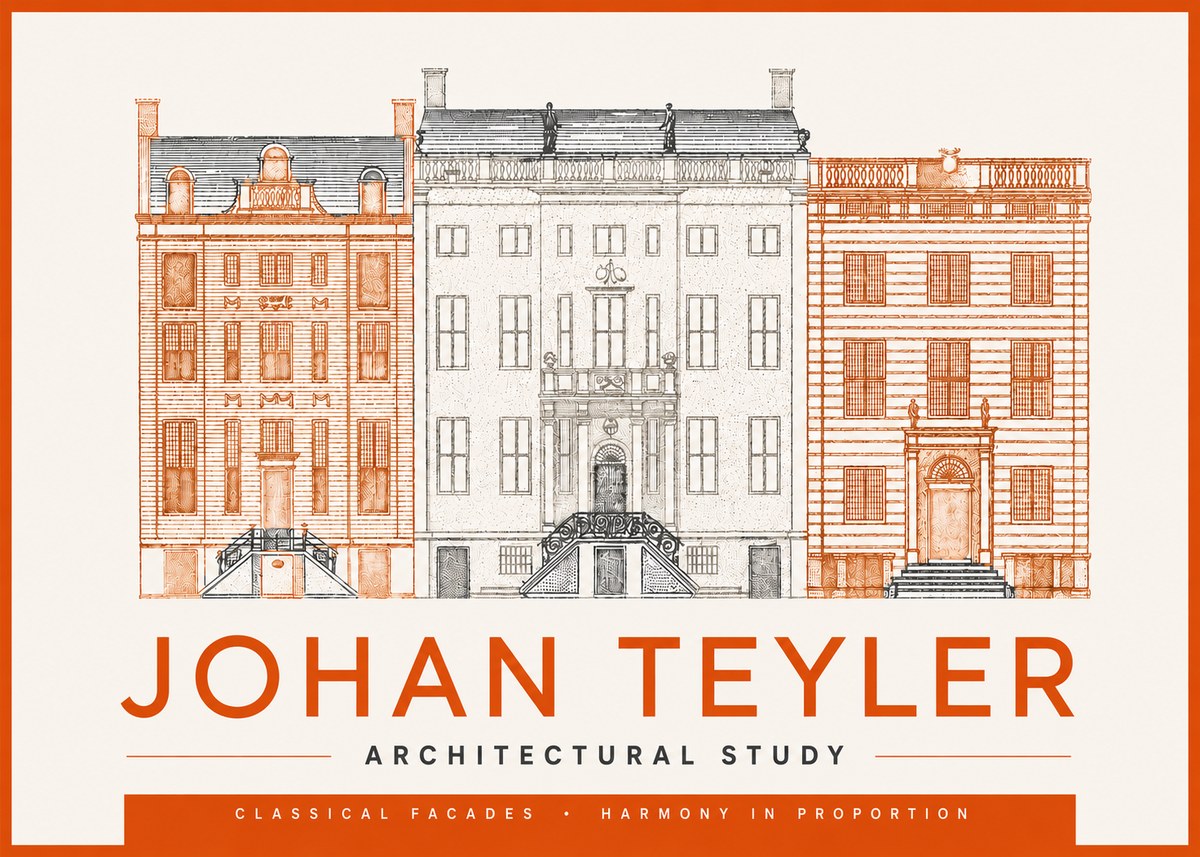 Johan Teyler Architectural Study I No4 - Poster