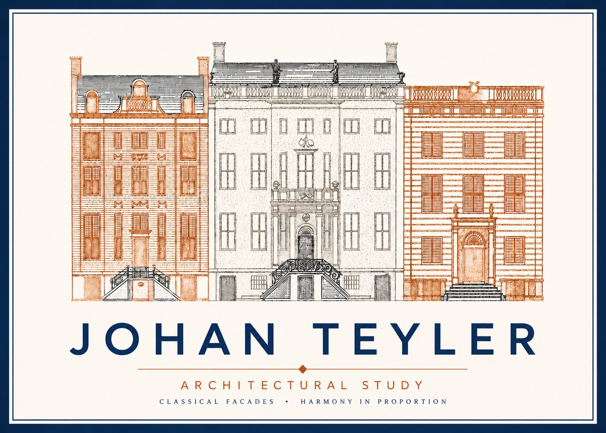 Johan Teyler Architectural Study I No6 - Poster