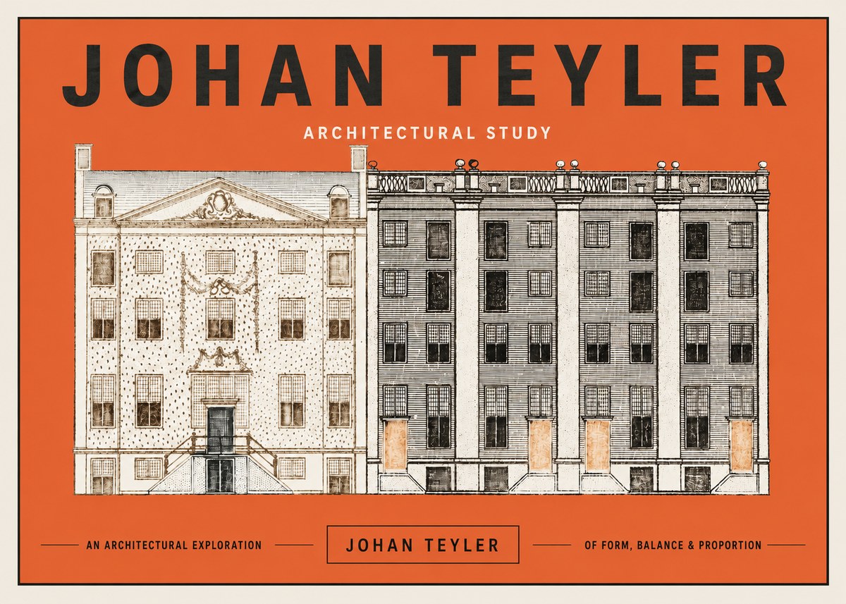 Johan Teyler Architectural Study IV No2 - Poster
