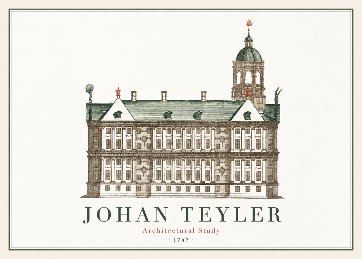Johan Teyler Architectural Study V No2 - Poster