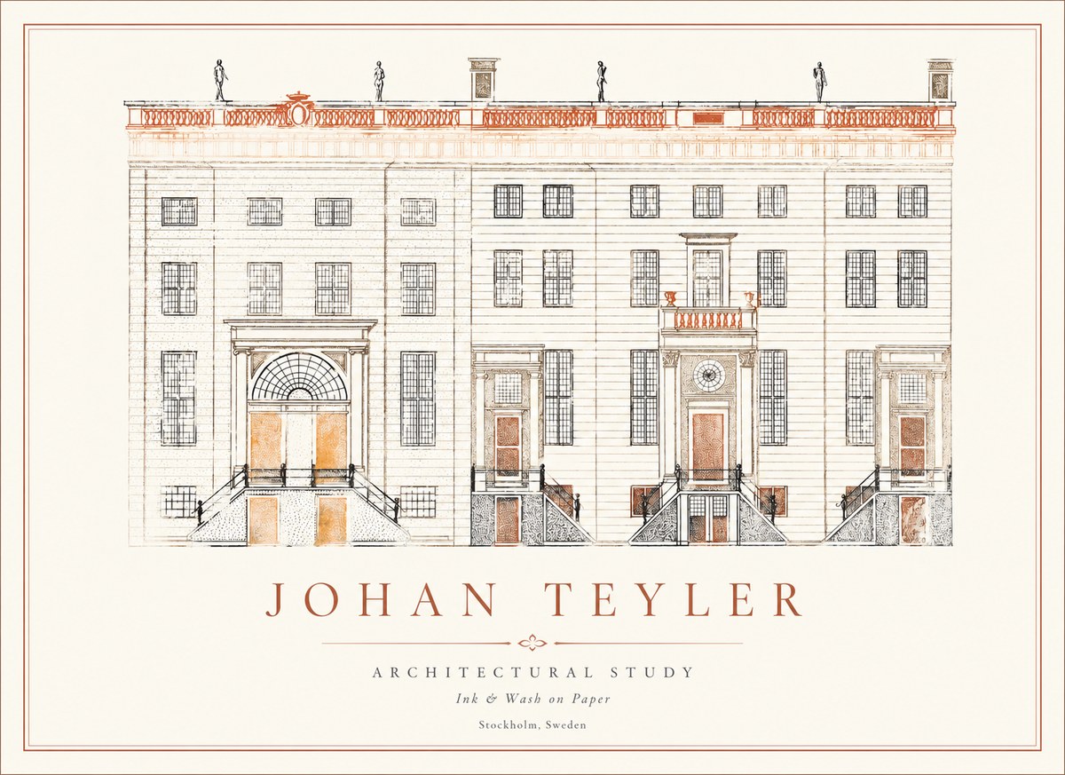 Johan Teyler Architectural Study VI No1 - Poster