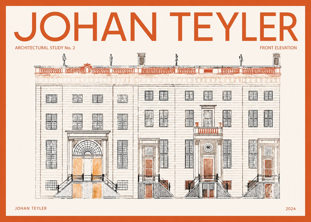 Johan Teyler Architectural Study VI No3 - Poster