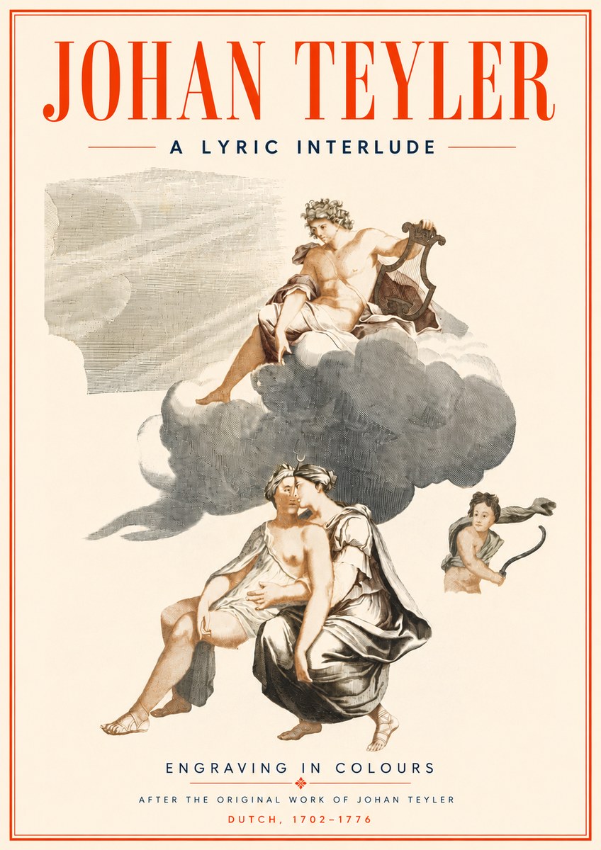 Johan Teyler Allegory of Music and Love No6 - Poster