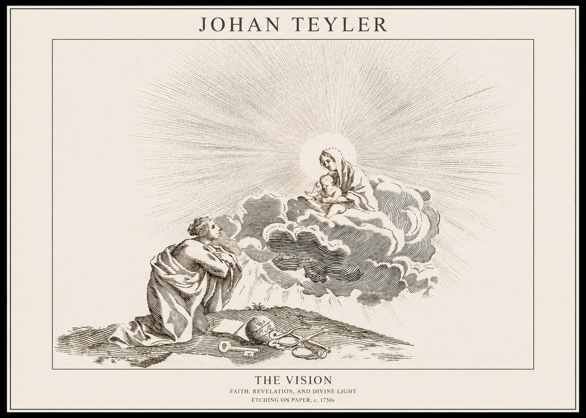 Johan Teyler The Vision No1 - Poster