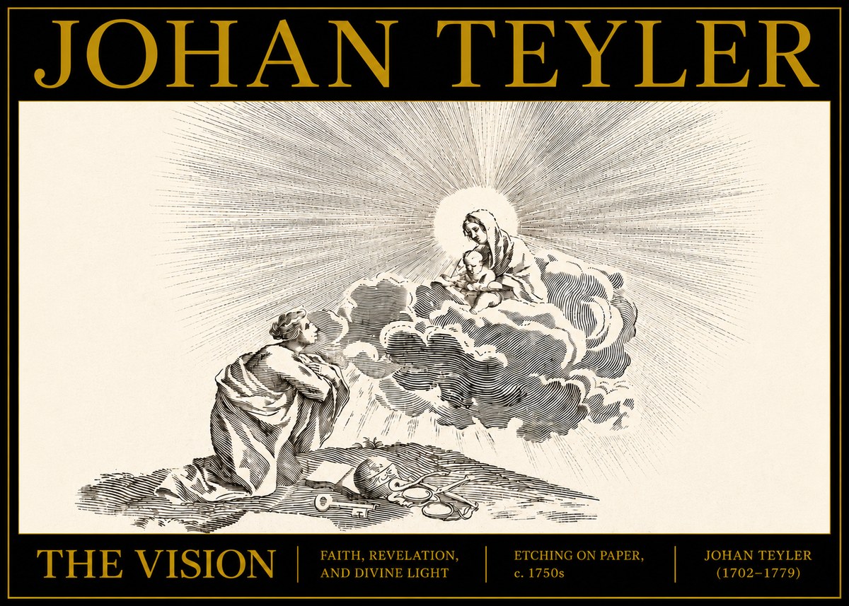 Johan Teyler The Vision No3 - Poster