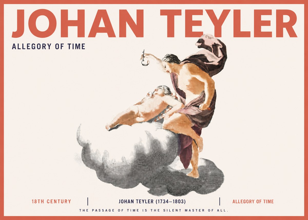 Johan Teyler Allegory of Time No2 - Poster
