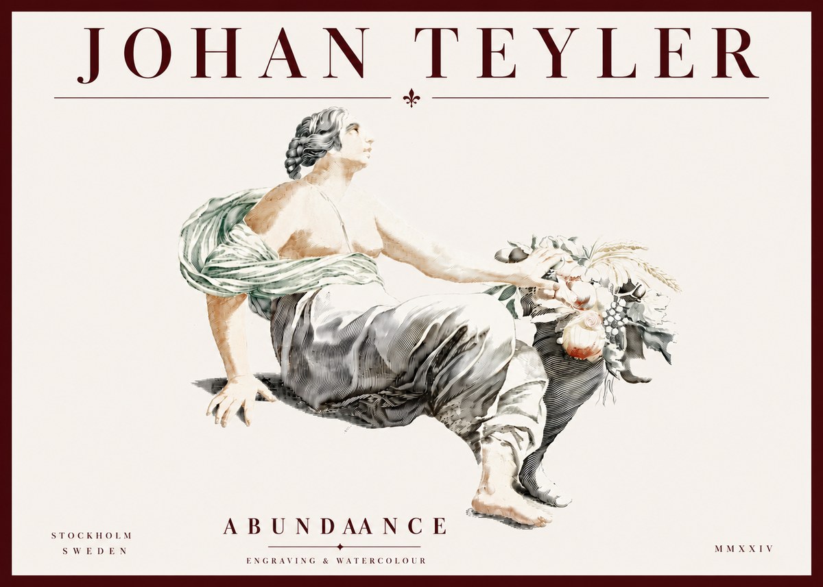 Johan Teyler Abundance No5 - Poster