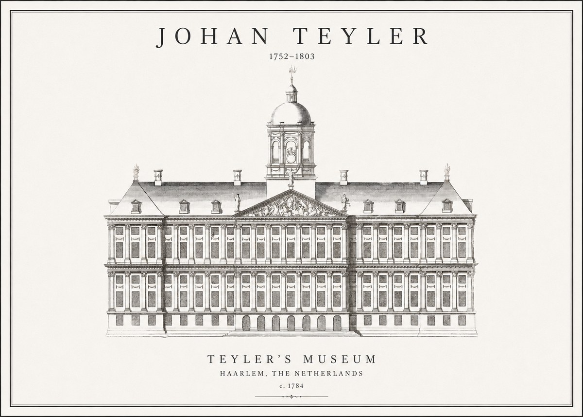 Johan Teyler Royal Palace No6 - Poster