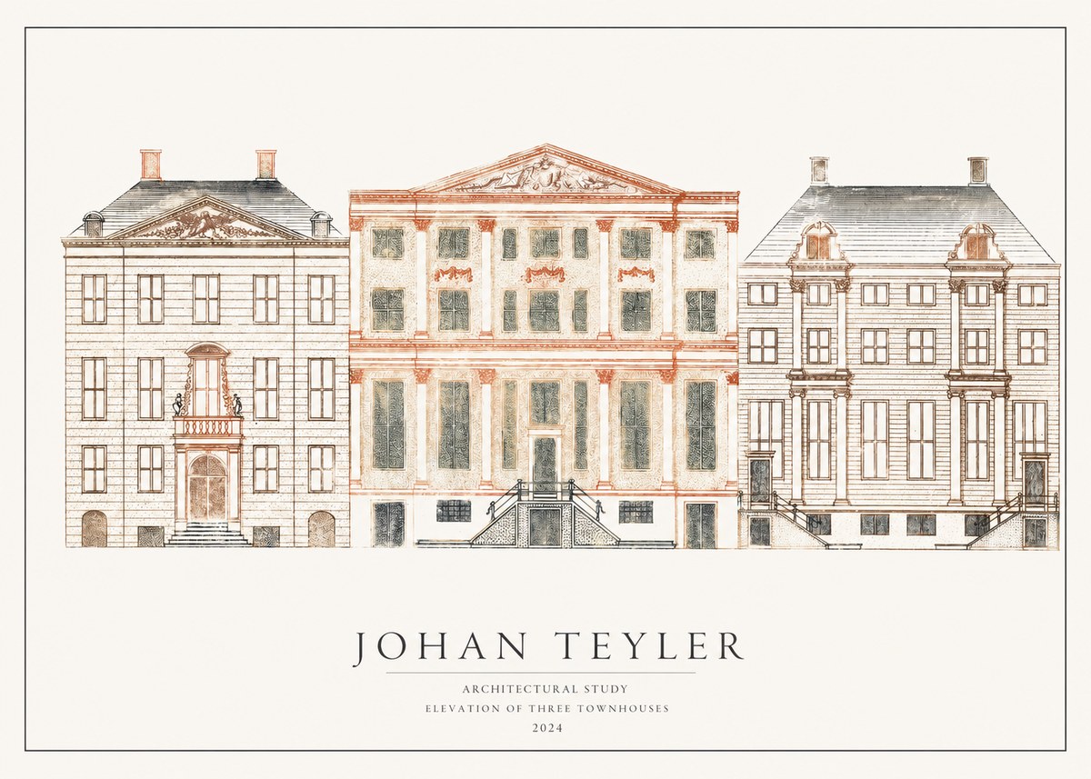 Johan Teyler Architectural Study IX No2 - Poster