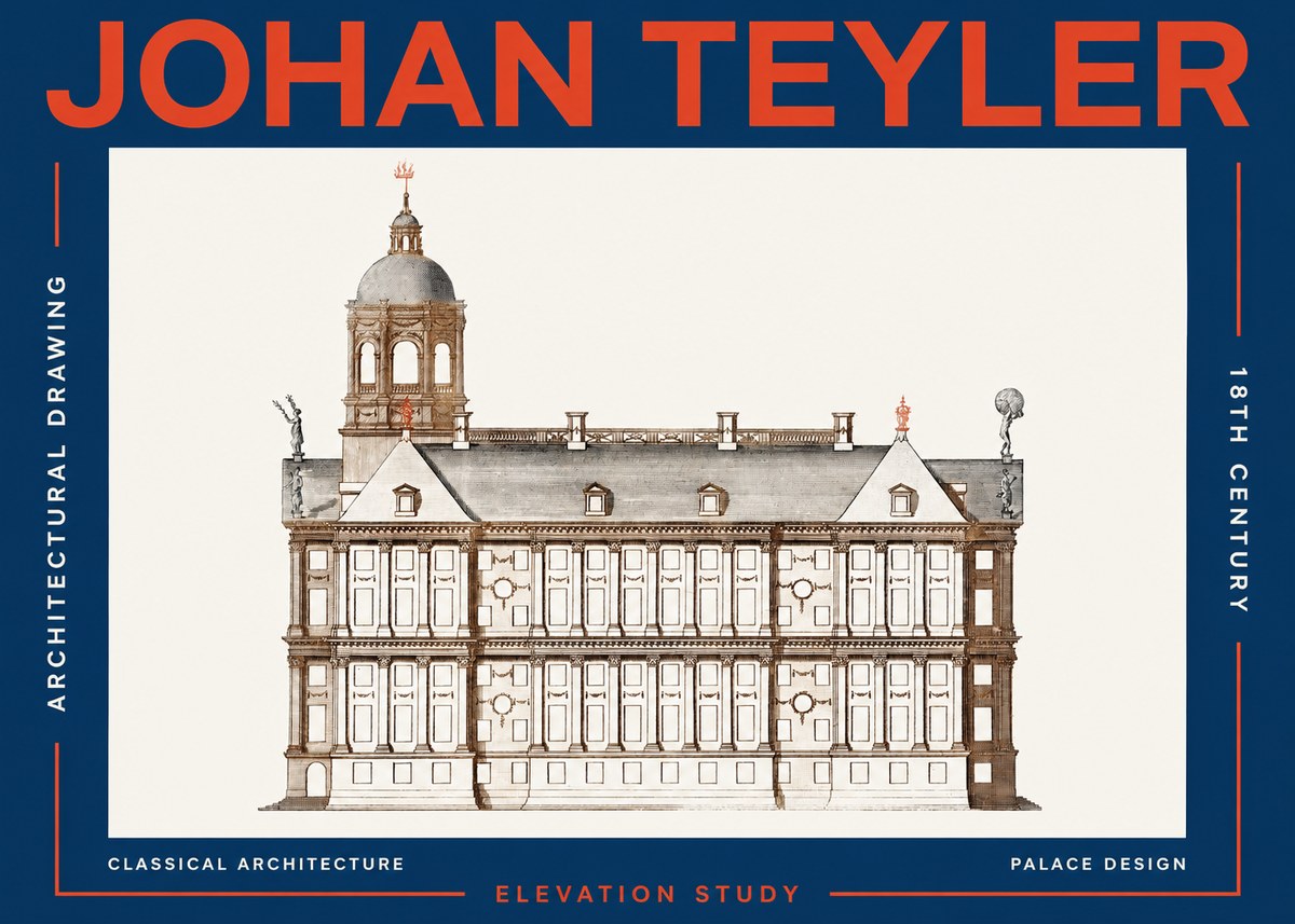 Johan Teyler Palace Design No2 - Poster