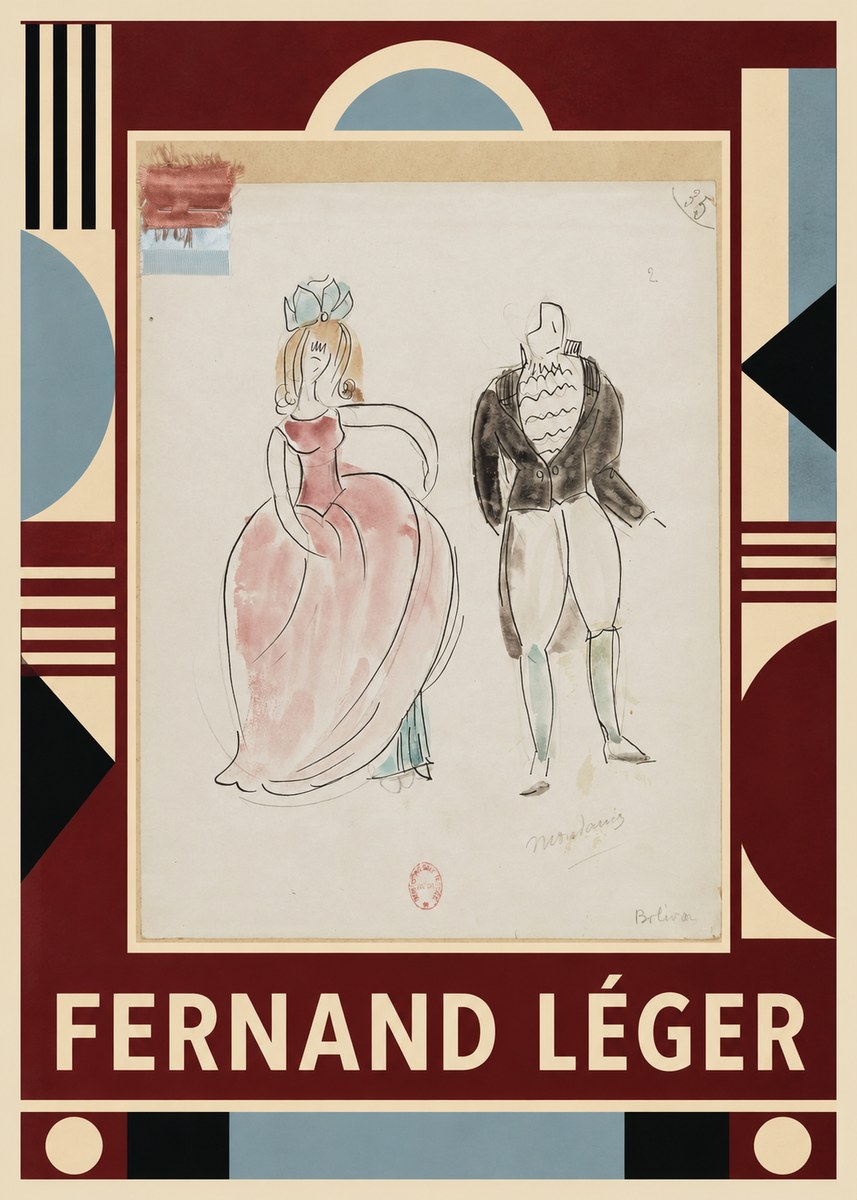 Fernand Léger Bolivar VI No1 - Poster