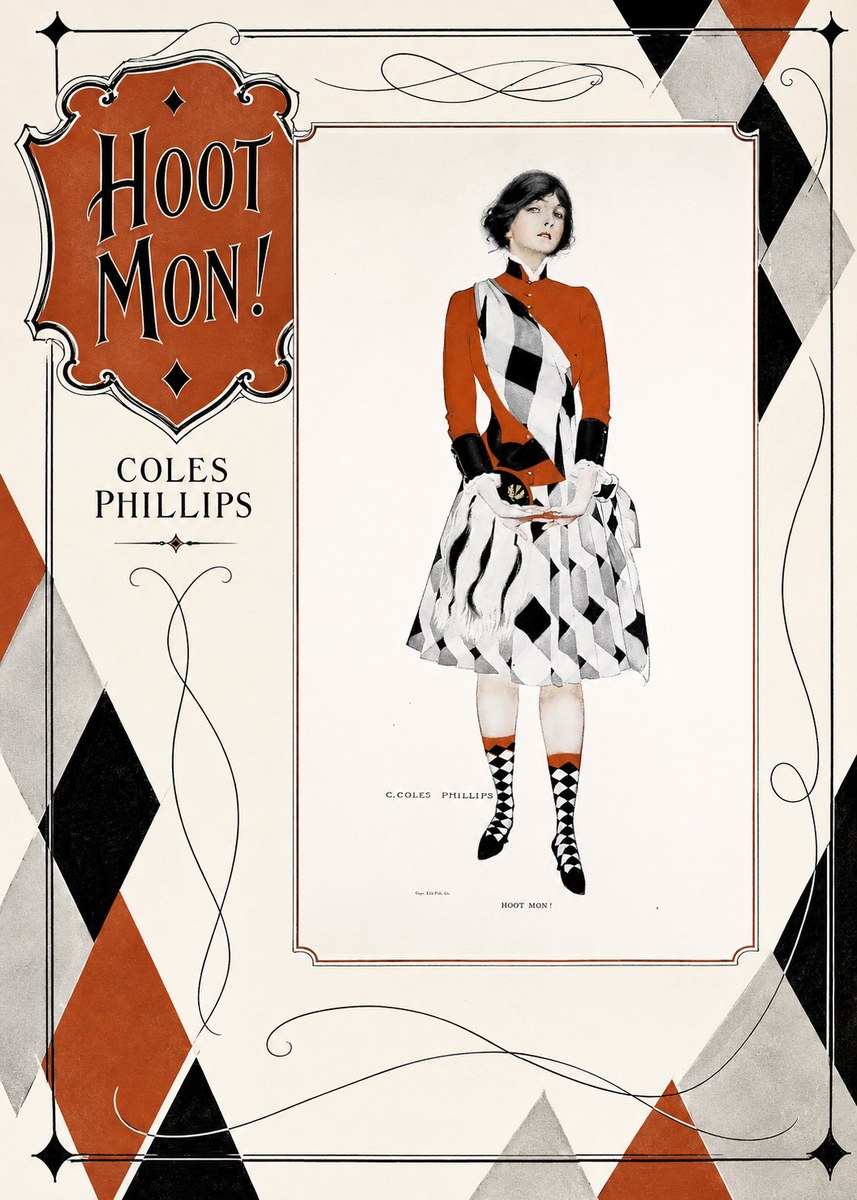 Coles Phillips Hoot Mon! No6 - Poster