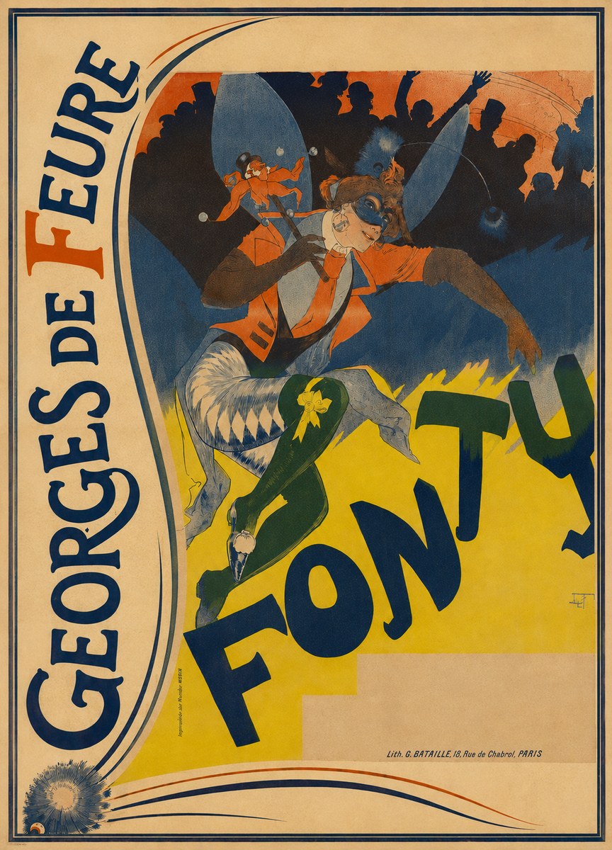 Georges de Feure Gonty No4 - Poster