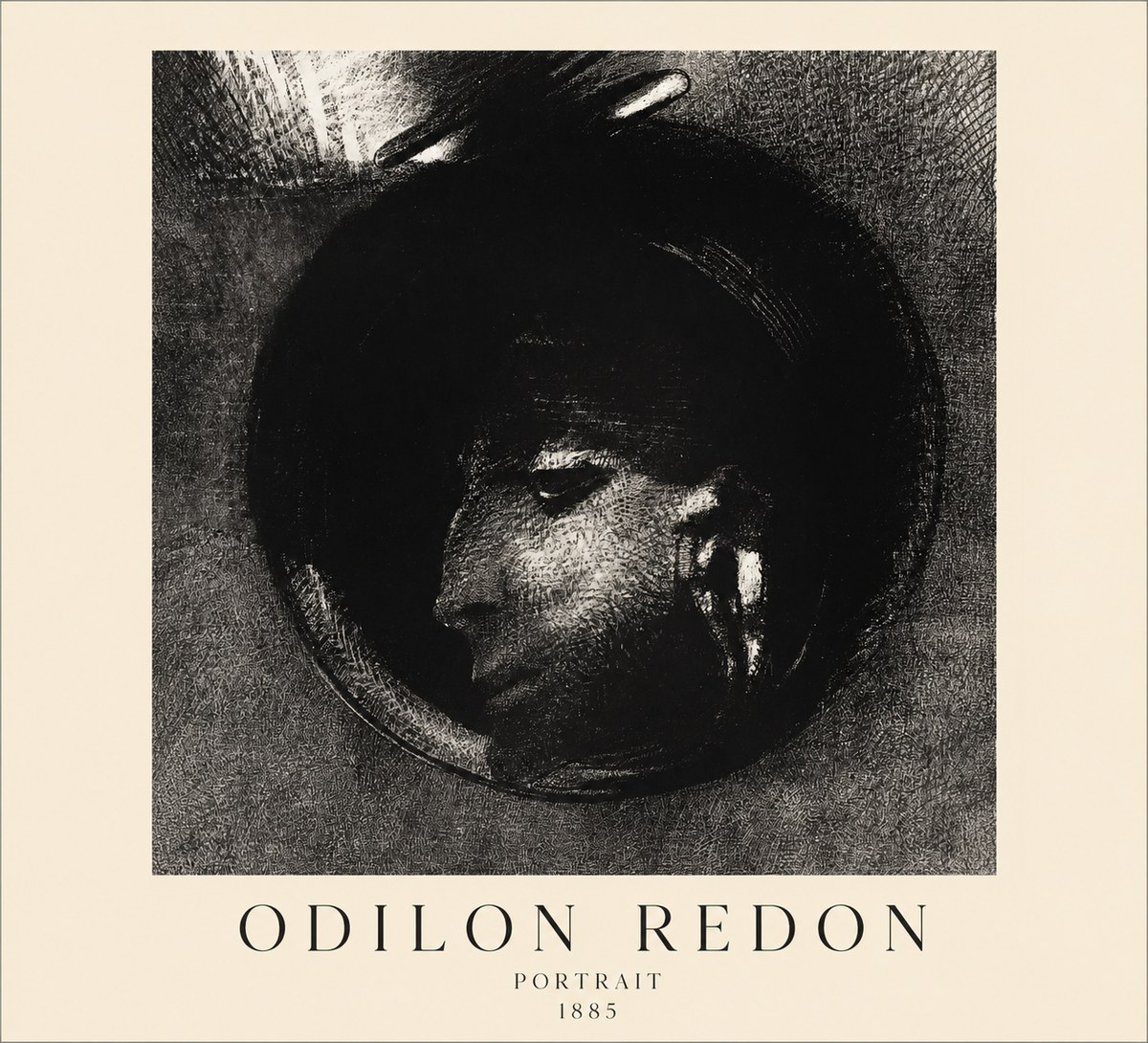 Odilon Redon Portrait No1 - Poster