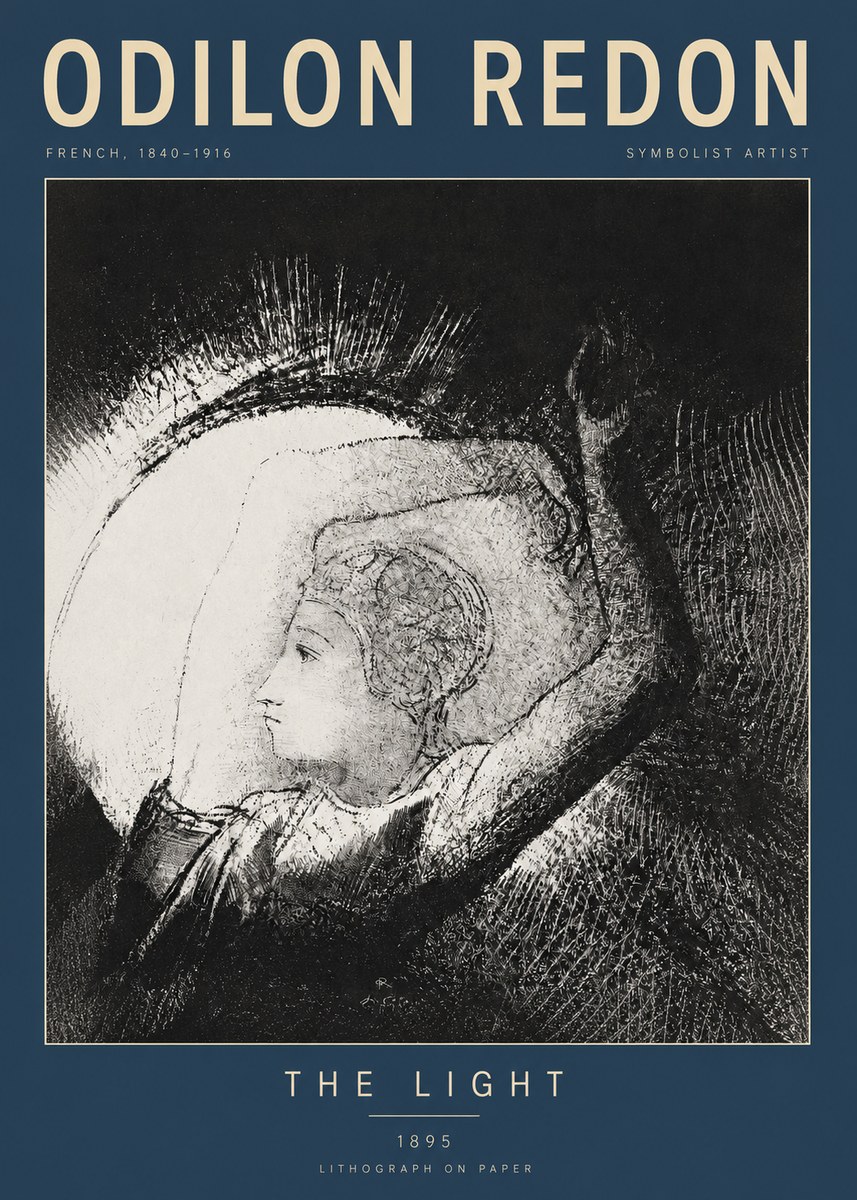 Odilon Redon The Light No2 - Poster