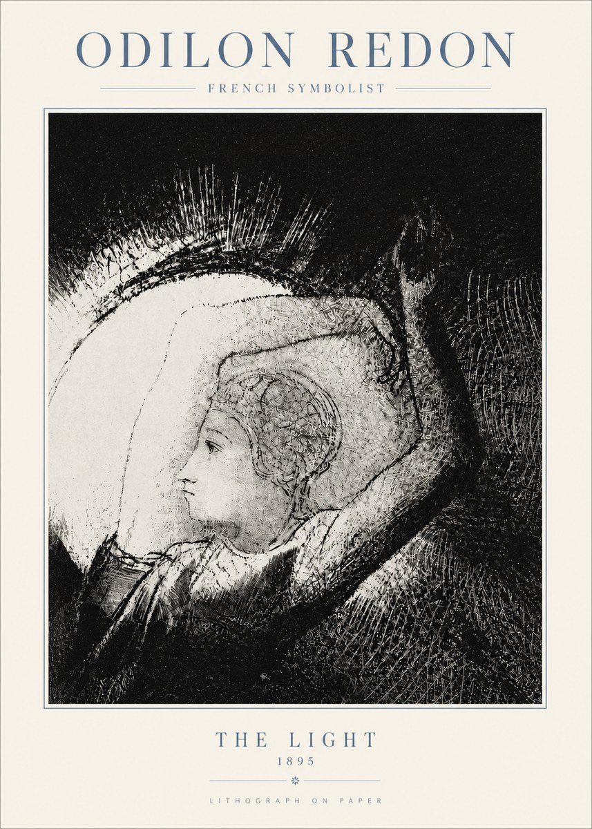 Odilon Redon The Light No5 - Poster