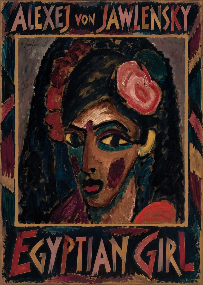 Alexej von Jawlensky Egyptian Girl No1 - Poster