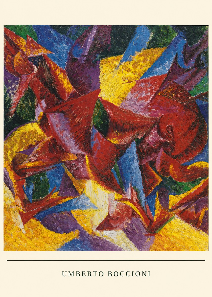 Umberto Boccioni Umberto Boccioni I No6 - Poster