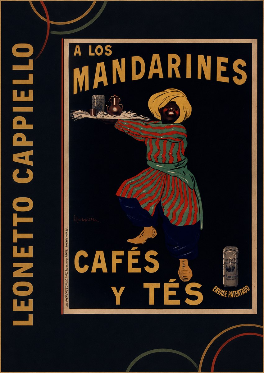 Leonetto Cappiello A Los Mandarines No3 - Poster